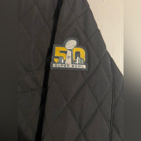 NFL Super Bowl 50 Special Edition Quilted 3in1 Jacket and Vest Set RARE - Picture 11 of 16